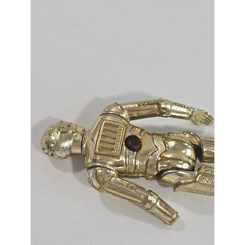 Vintage Star Wars C-3PO 1977 Kenner HK Hong Kong *Flawed Hand*